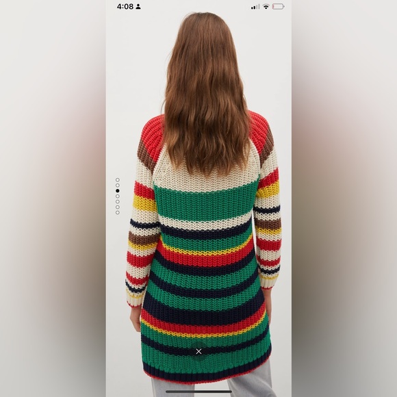 Mango Multi-Colored Knit Sweater - Picture 2 of 5
